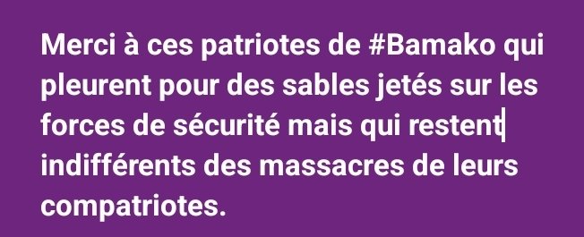 BocaryGUINDO's tweet photo. Merci à ces patriotes de #Bamako qui pleurent pour des sables jetés sur les forces de sécurité mais qui restent indifférents des massacres de leurs compatriotes. #Bodio #Gan #Gani #Bandiagara #Mali https://t.co/74yJjjSal8
