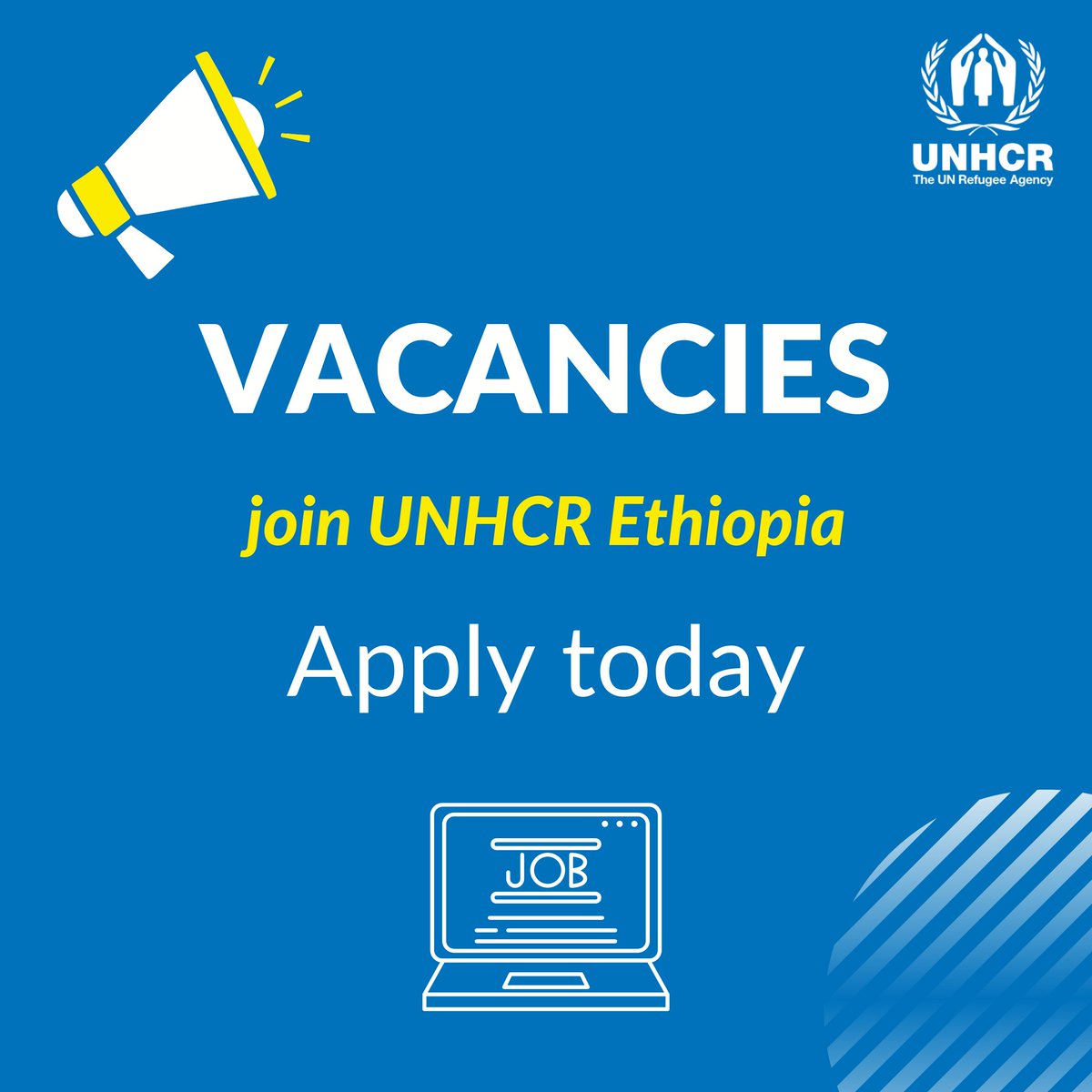 We are hiring! 📢

📍Assosa
🔹Protection Associate
📆Closing Date: 27 August

📲Click HERE for more information and to apply: bit.ly/3YIVN5r