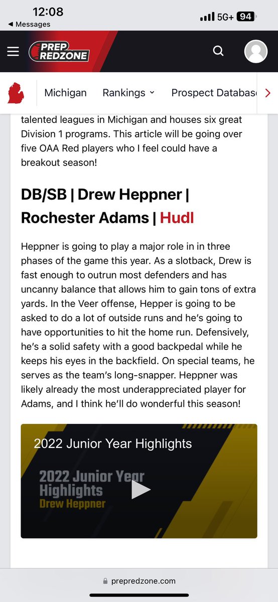 Looking forward to a great year! <a href="/PrepRedzoneMI/">Prep Redzone Michigan</a> <a href="/R_AdamsFootball/">Rochester Adams Football</a> <a href="/AthletesEdgeUSA/">Athletes Edge USA</a> <a href="/power5football2/">@power5football</a>