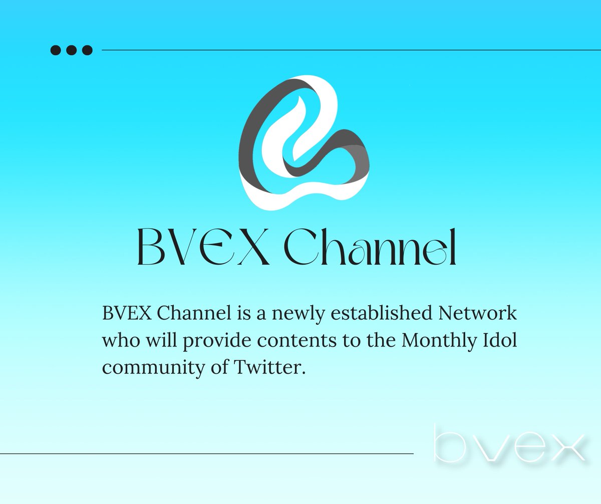 Bvex Channel tweet media