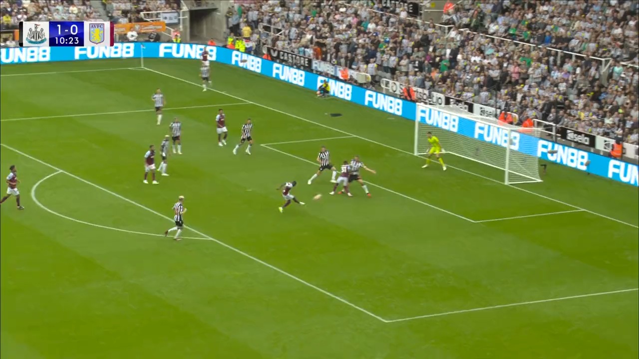 Newcastle’s five-star flying start overwhelms Aston Villa