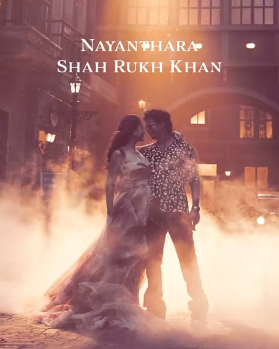 RoyalsNanded's tweet photo. ARE U EXCITED FOR THIS ROMANTIC COUPLE?? HIT RETWEET ❤️❤️❤️ 

#Jawan #Nayanthara #ShahRukhKhan #chelya https://t.co/OZRhUkKrob