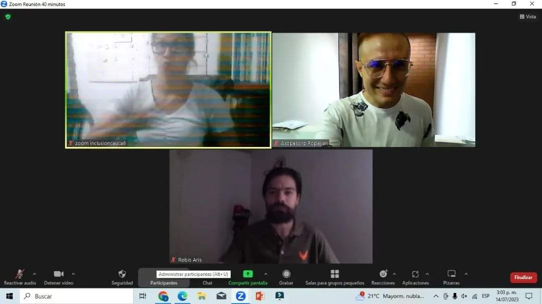 asopesorp's tweet photo. Entrevistas con los modelos lingüísticos para la contratación por parte de la Secretaría de Educación Departamental. Nos han solicitado asesoramiento en la búsqueda de profesionales con un perfil destacado y habilidades en Lengua de Señas Colombiana (LSC) para trabajan cauca 🧒👨‍🦰 https://t.co/zH6DLt97S6