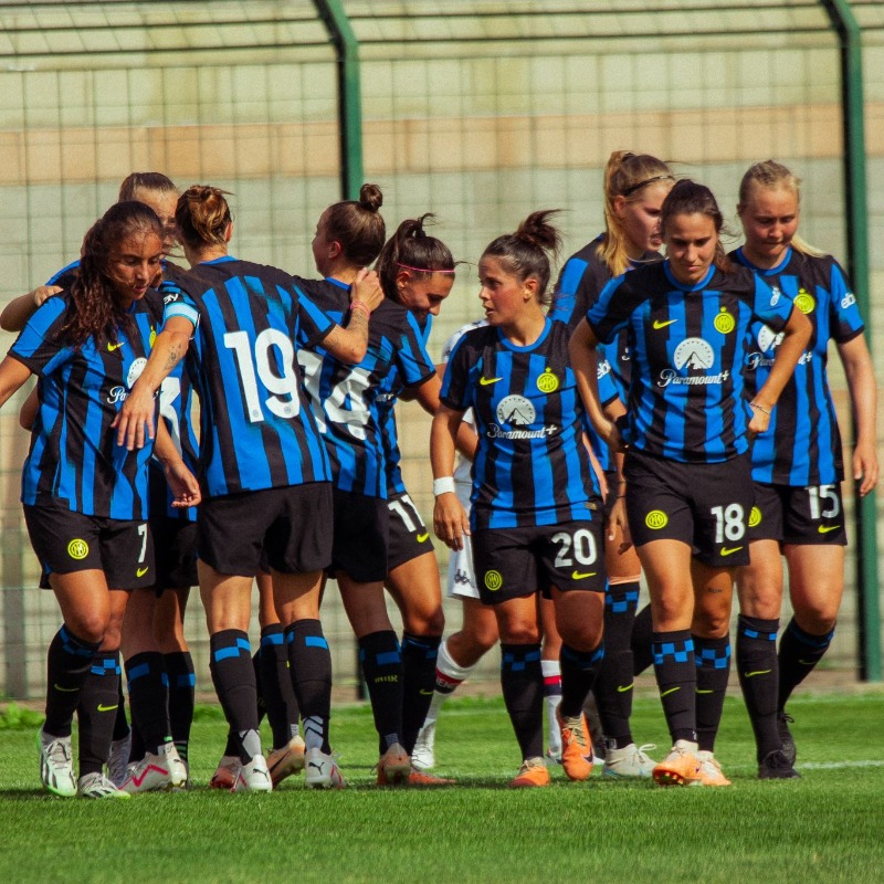 Inter_Women's tweet photo. Vittoria per le nostre ragazze in amichevole nella preseason nerazzurra 🙌 
#GenoaInter termina 0⃣ - 3⃣💪

37'⚽️ Bonfantini
47'⚽️ Jelcic
86'⚽️ Tironi

#ForzaInter #InterWomen