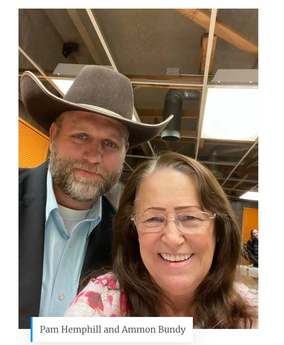 Much to the chagrin of groups like Proud Boys and Idaho Liberty Dogs, white supremacist and neo-nazi groups and Ammon Bundy's "People's Rights" movement. Pam Hemphill was a founding member of that one.
irehr.org/2021/08/04/we-…
