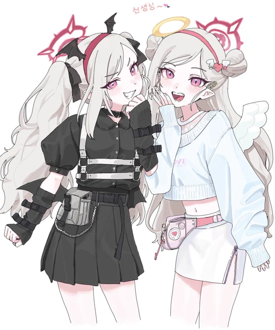 絵茶ありがとうでした これは絵茶で描いた二面性ムツキ