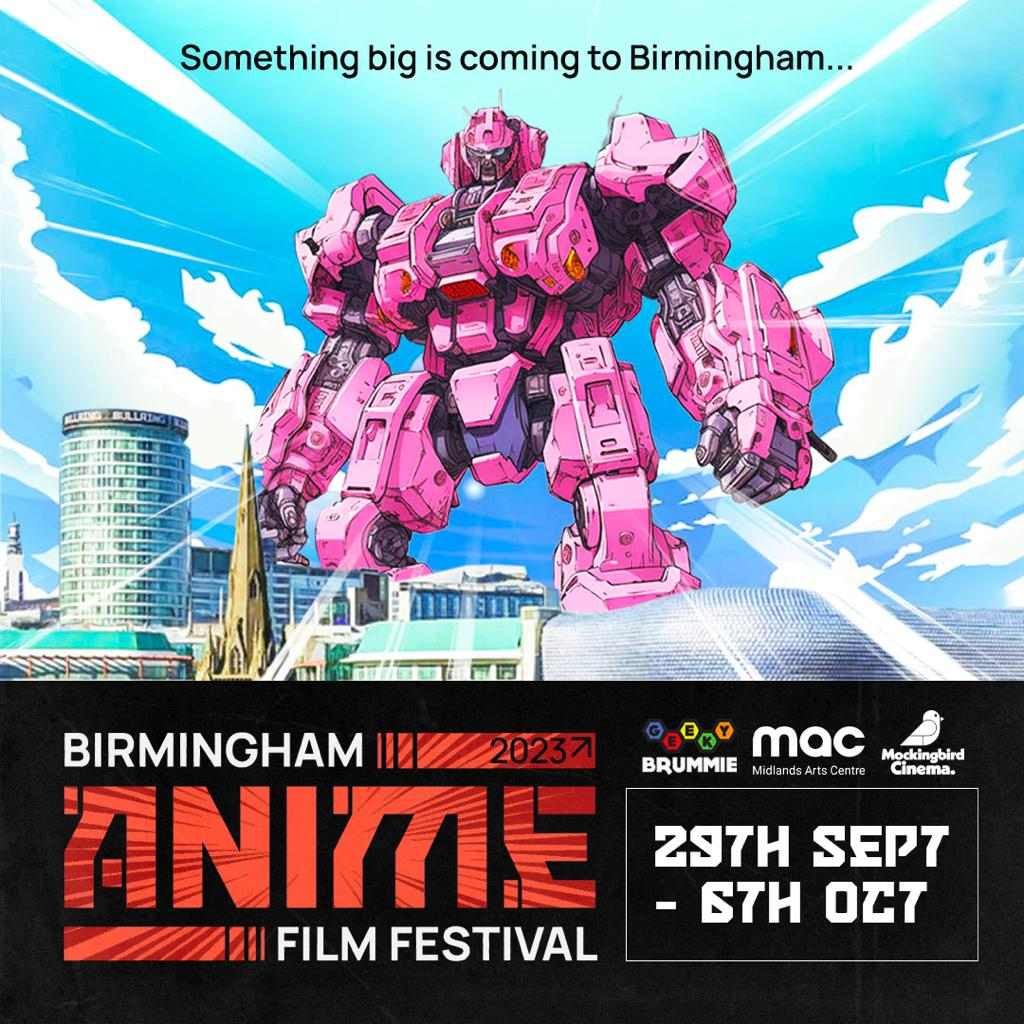 GeekyBrummie's tweet image. We are so happy to be part of the inaugural #BirminghamAnimeFilmFestival23 with @mockbirdcinema @mac_birmingham @BhamBotanicalGd  Screenings include #MyNeighborTotoro
#HowlsMovingCastle
#PerfectBlue plus an outdoor screening of #TheEndofEvangelion ^VP
rb.gy/4v2dp