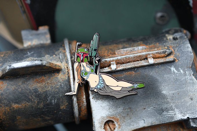 Taking preorders for this pin! You know you want slave Leia Fett in your life! https://t.co/ZWyo3cry<a href="/tag/mandalorian"class="tags"><span>#mandalorian</span></a><a href="/tag/bokatan"class="tags"><span>#bokatan</span></a>