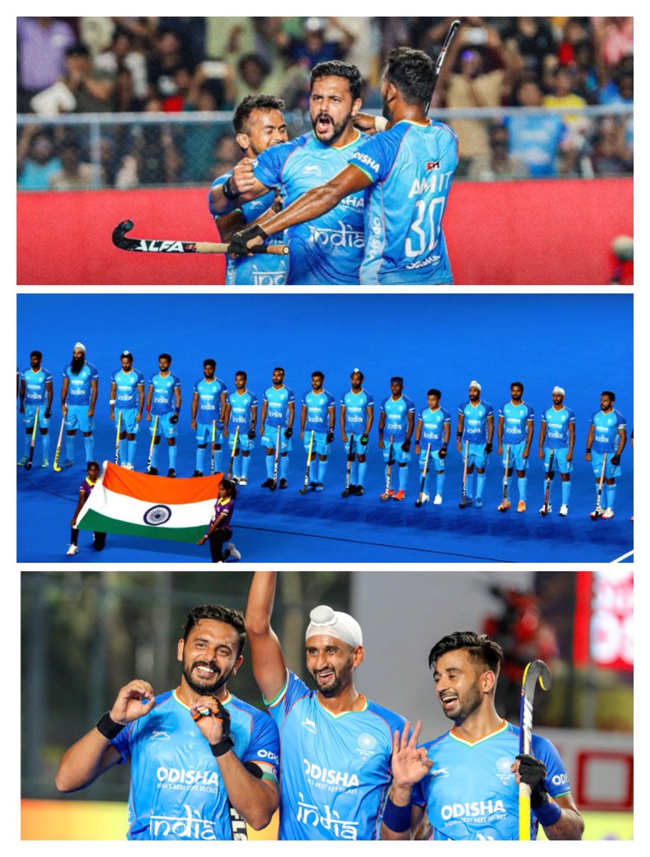 The mother of all time comeback 

1-3 down to win the match and trophy 4-3 

#HockeyIndia #HACT2023 #AsianChampionsTrophy #HockeyTwitter