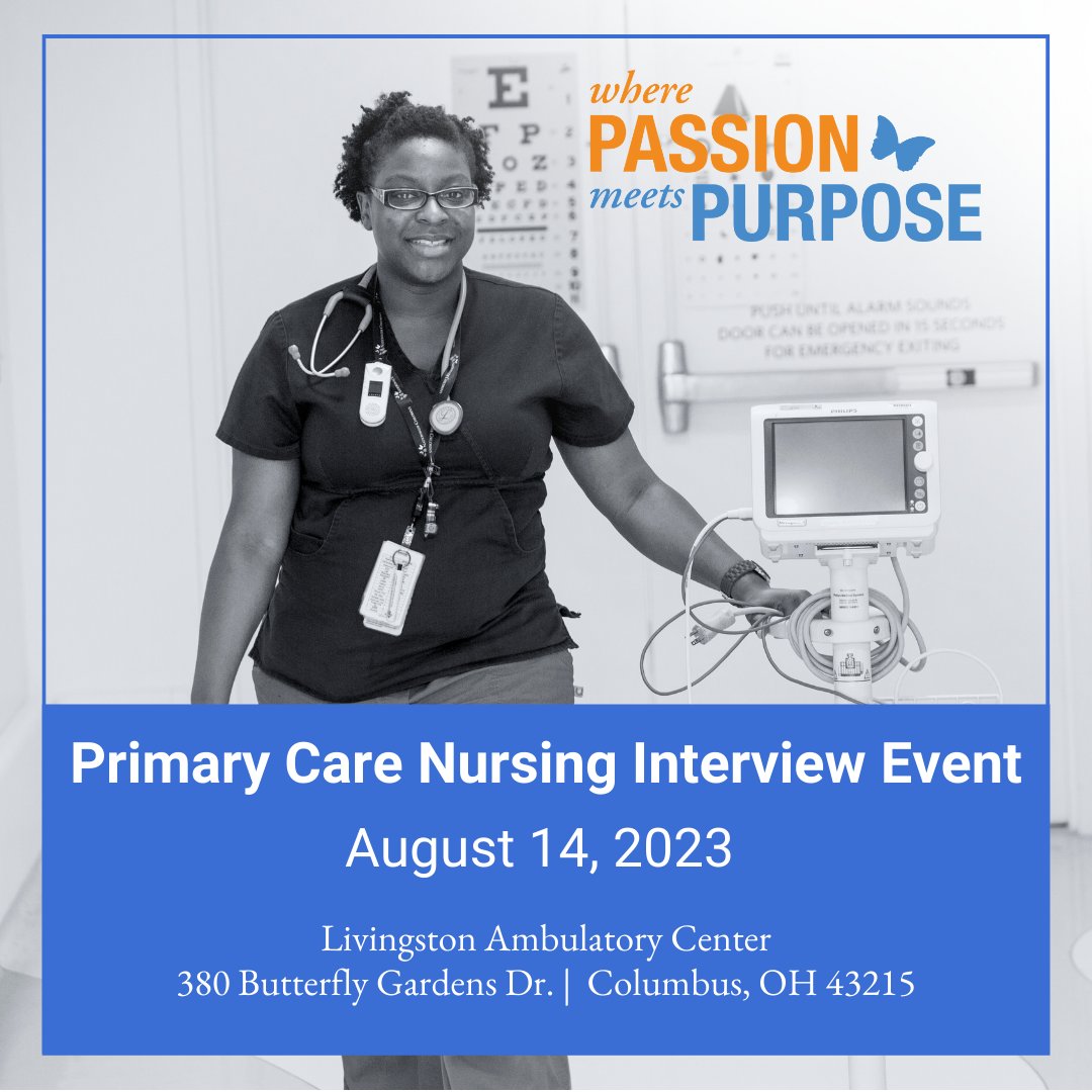 It's almost time for our Primary Care Nursing Interview Event! This Monday from 9 a.m. - 12 p.m., you'll be able to learn about working in primary care and interview with hiring managers. Register and get all of the event details at bit.ly/44G4q3O #JoinNCH