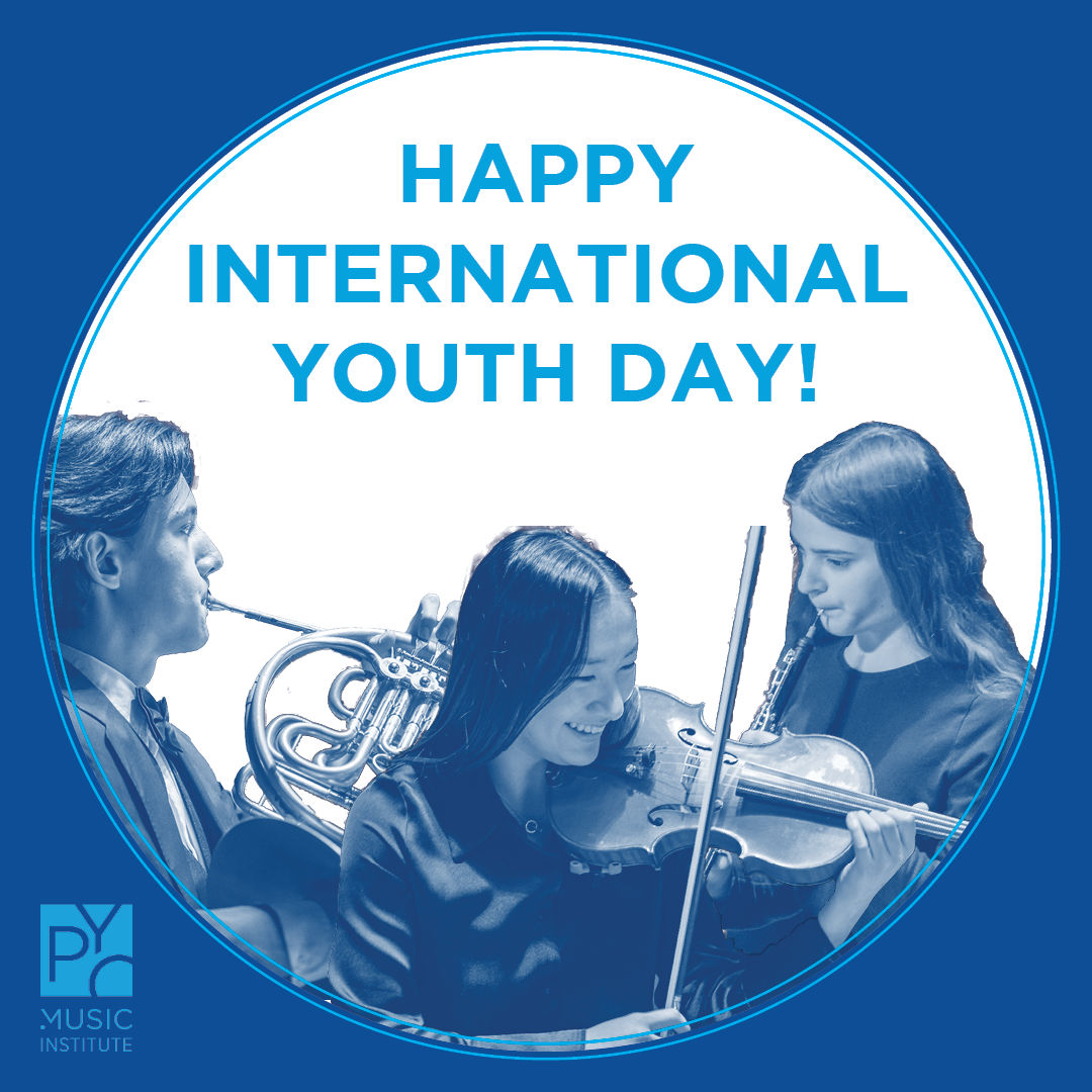 🌟🎶Happy #InternationalYouthDay!🎉🎵 Today, we're turning the spotlight on the incredible accomplishments of the young musicians of the PYO Music Institute. Your dedication and talent inspire us all. Here's to the melodies you create and the bright futures you're shaping!