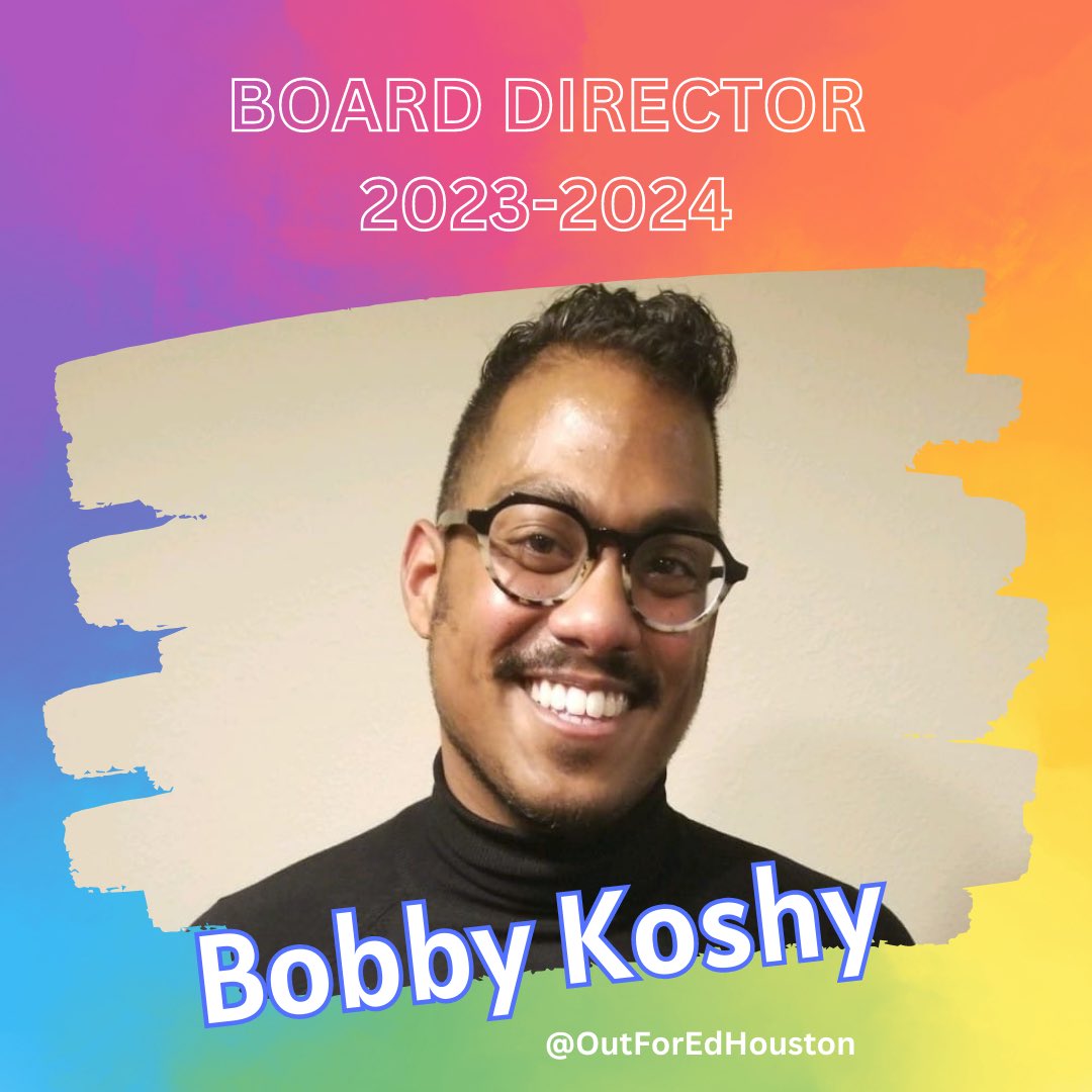 OutForEdHouston's tweet photo. The current Out For Education Board of Directors is proud to welcome our newly appointed Board Directors to the team! Each brings a wealth of experience, knowledge, &amp; talents! The OFE Board is committed to providing scholarships to the LGBTQ+ students of Houston. https://t.co/rQ9ELFLwRA