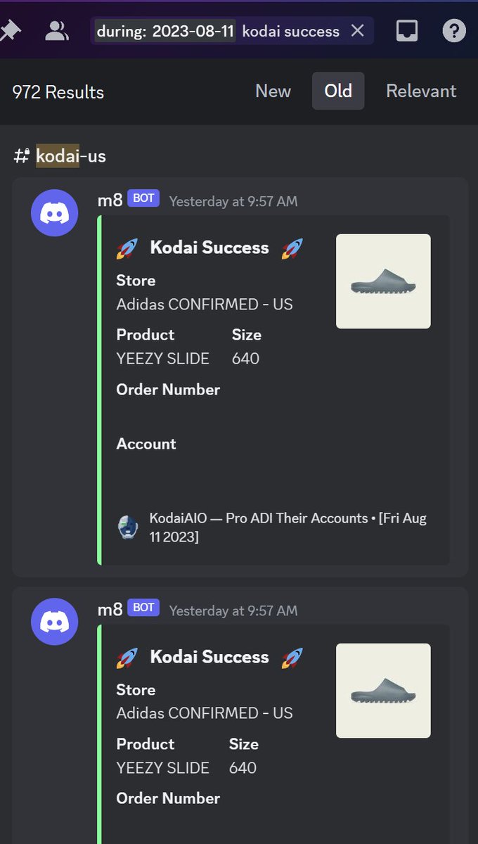 Good Cook 🤝 @KodaiAIO 🚀 Free ACO for @aycdio Pro Proxy/Server @ZestyServers @RichProxies