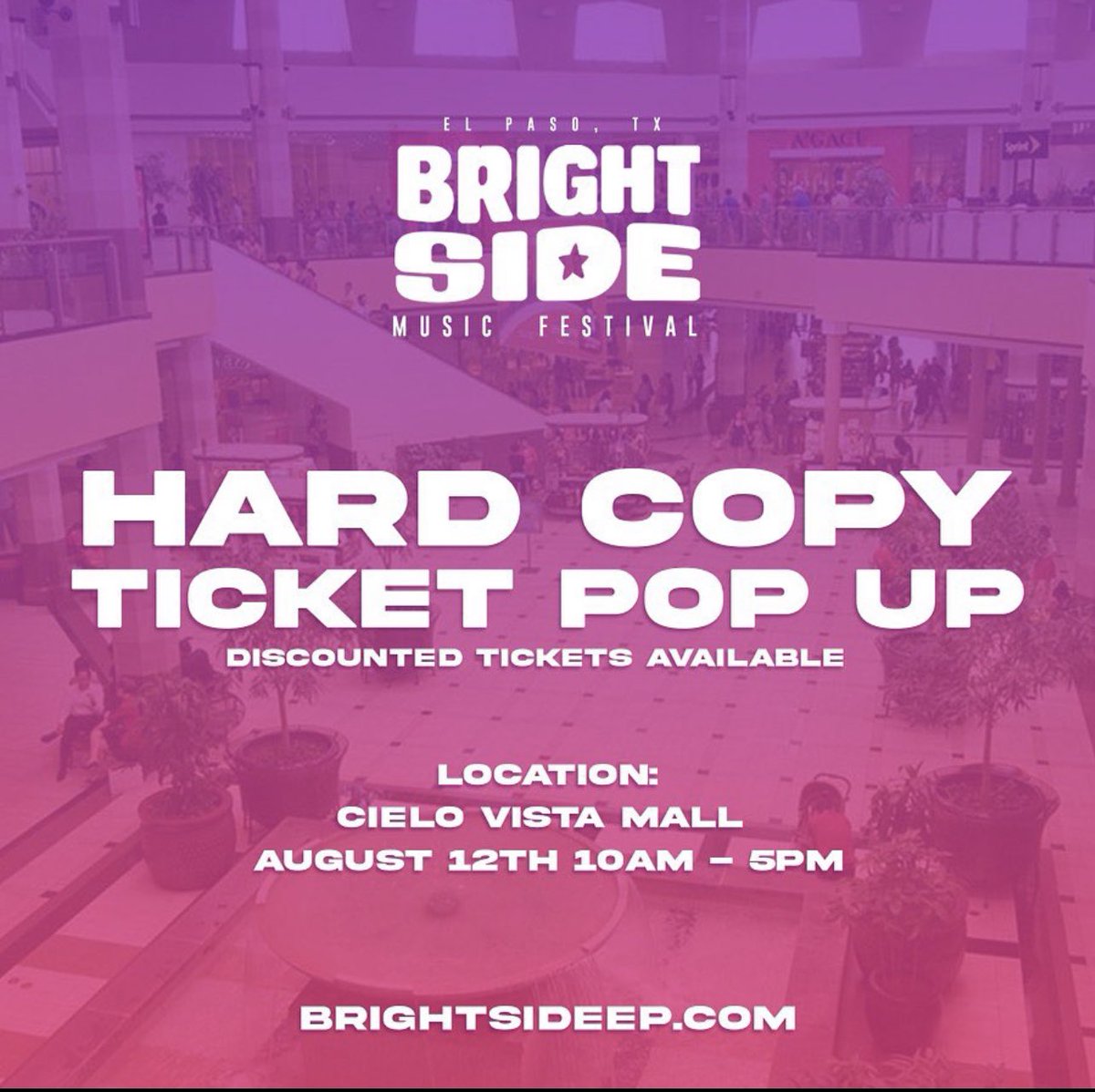 Brightsidemfest tweet picture