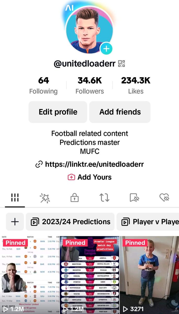 LoaderUnited's tweet photo. Slowly getting #unitedloader #football #TikTok https://t.co/DxvKtwUbJo