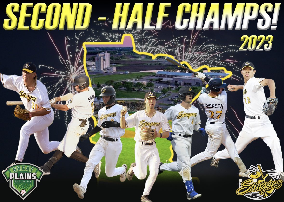 CLINCHED THE GREAT PLAINS WEST SECOND HALF FOR THE SECOND STRAIGHT YEAR!!!

It’s the first time in team history that we’ve won the first AND second half