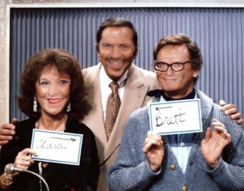 BCookstra's tweet photo. @JamesUrbaniak Co-starring @julieklausner as Brett Somers and @billyeichner as Gene Rayburn https://t.co/0NTfMimV8y