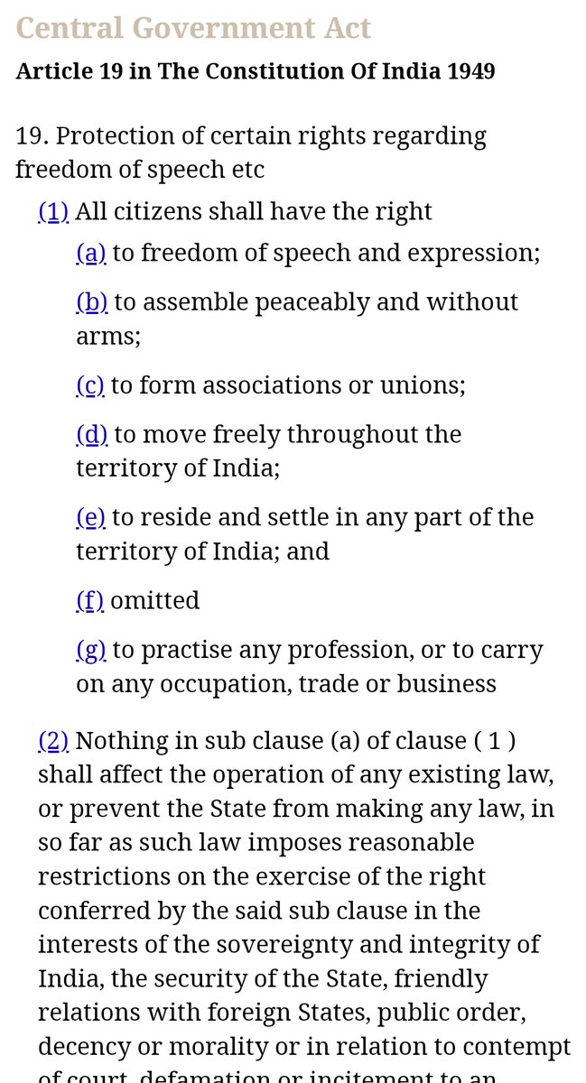 AnuragChandraa's tweet photo. @pnbindia article 19 and article 21 of the constitution of India! Kindly get your functionaries be updated on these two otherwise the way they are interpreting it, your whole social media policy seems to be unconstitutional! 
#LetBankerSpeak https://t.co/b4EMf1MS4A