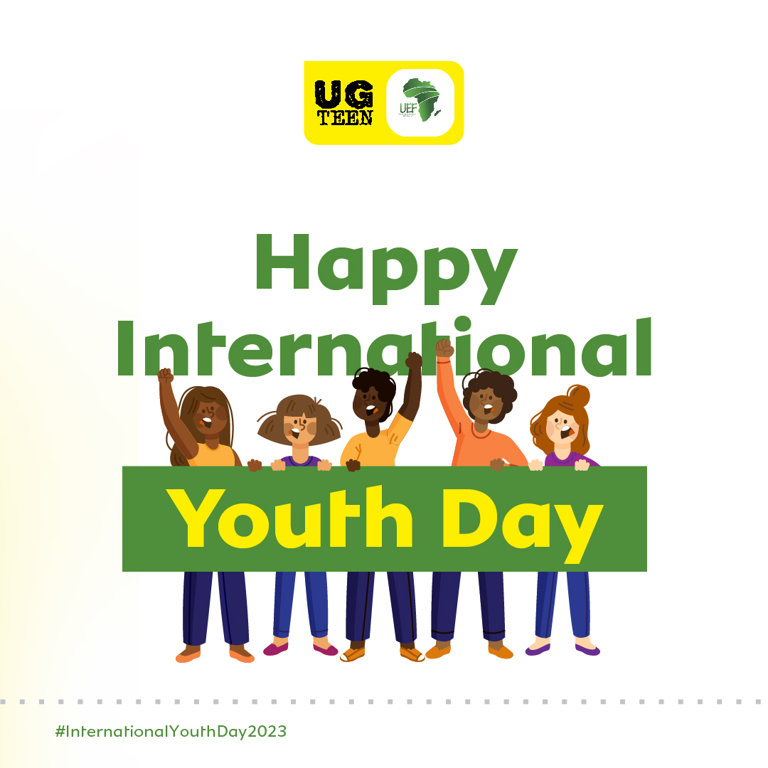 ug_teen's tweet photo. Thread 4/4
Happy International Youth Day 🎉
Empowering youth for a world of possibilities! 
#InternationalYouthDay2023 | #BilliNowNow #InternationalYouthDay https://t.co/MGRINO2Lgw