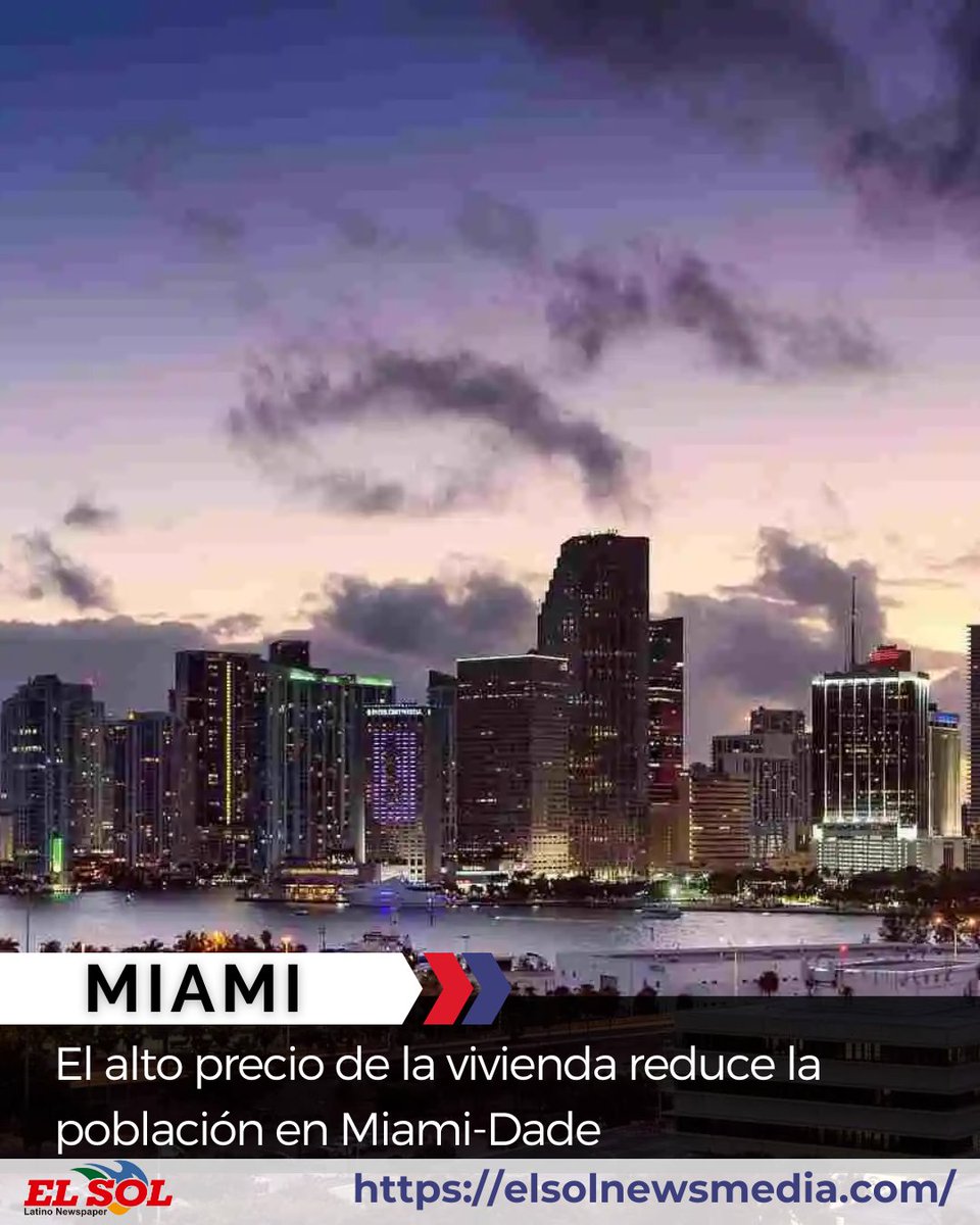 elsollatinonews's tweet image. 🌇 El alto costo de la vivienda está impactando a Miami Dade, el condado más poblado de Florida. 🏡💸 

La migración de personas en busca de opciones más asequibles se acelera. 

#ViviendaAsequible #MiamiHousing #MiamiDade #ElSolLatino