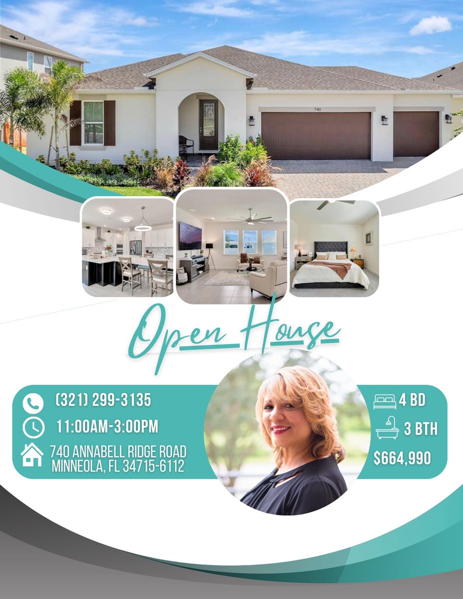 OPEN HOUSE TODAY!! #minneola,fl #newhomes #floridaliving #forsaleproperties #nearorlando #floridarealestate #floridalifestyle