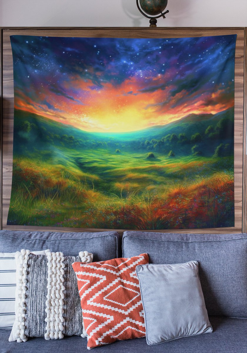 NaturalNexus's tweet image. Starting tomorrow, 15% off all landscape tapestries! One week only! etsy.me/446ahi3 via  @etsy 

#PsychedelicTapestries #WallArtInspiration #ColorfulSpaces #DreamyDecor #VisualBliss #ArtisticInteriors #TrippyVibes #WhimsicalLiving #TapestryMagic #CreativeExpression #etsy