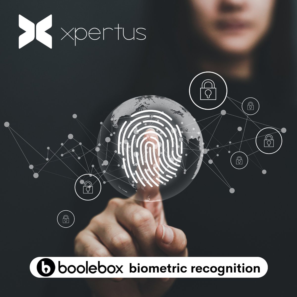 XpertusTI's tweet image. #Boolebox garantiza la protección de tus archivos, datos e información confidencial, tanto en tránsito como en reposo #BiometricRecognition accedes con tus datos biométricos. Protege tus datos confidenciales del acceso no autorizado #Xpertus #Seguridad #Encriptar #Encryption