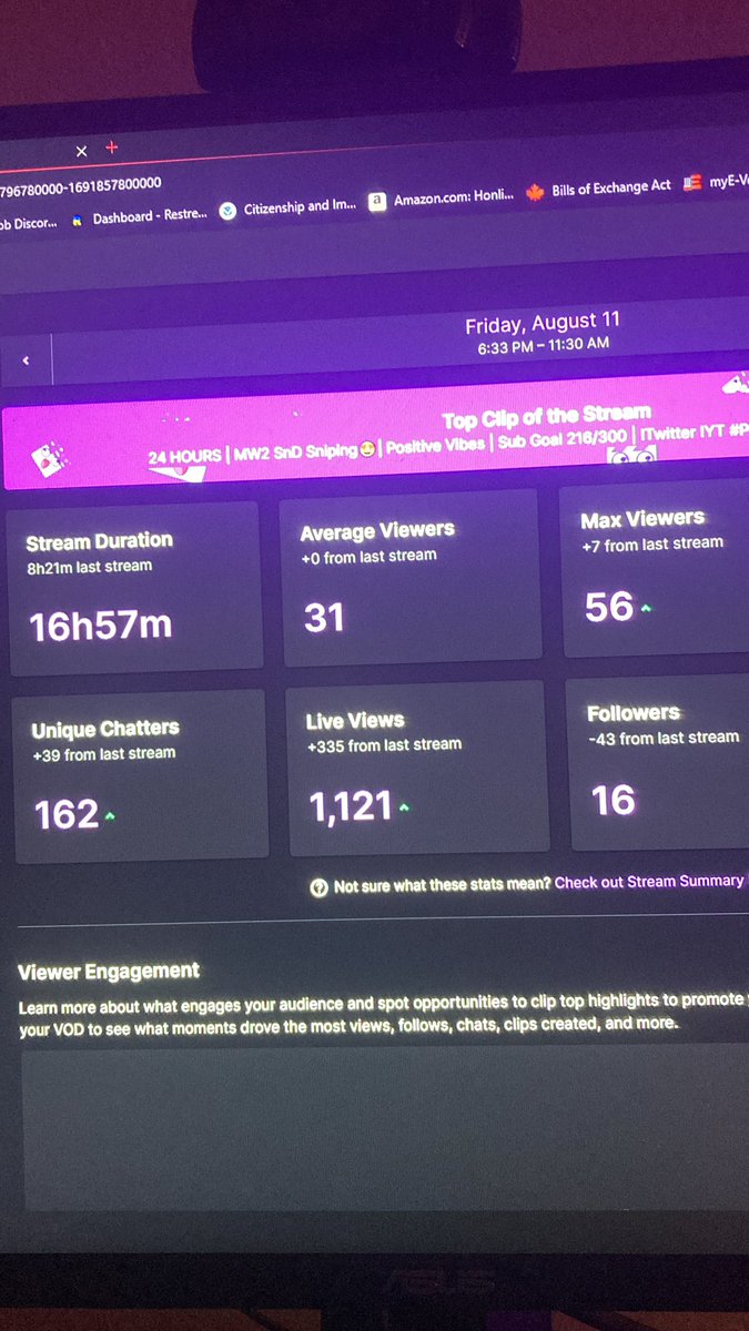 ProformaI's tweet photo. W stream ProGang 🤍Sorry, I couldn't finish 24 and had to end early due to a birthday 😅😞 Seriously, I am blessed for my community and everyone that comes in daily. 🤍 Be back tomorrow on Kick. Enjoy your nights 🤍 #ProGang https://t.co/01j9918VM3
