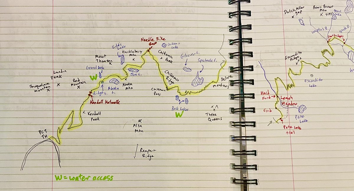 140,000 steps. A week from today I start my section hike of the Pacific Crest Trail with <a href="/MSwannMSFT/">Matt Swann</a>. I am mindful of these things:
▪️Respect the preparation. Route details, gear choices, fitness, and pack weight make a difference on every step
▪️Hike your own hike.  Savor the