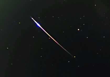 Tim__Jackson's tweet photo. @GlosLiveOnline 
Perseids from last night over Bishops Cleeve
#meteor https://t.co/fE6Bvkgc4w