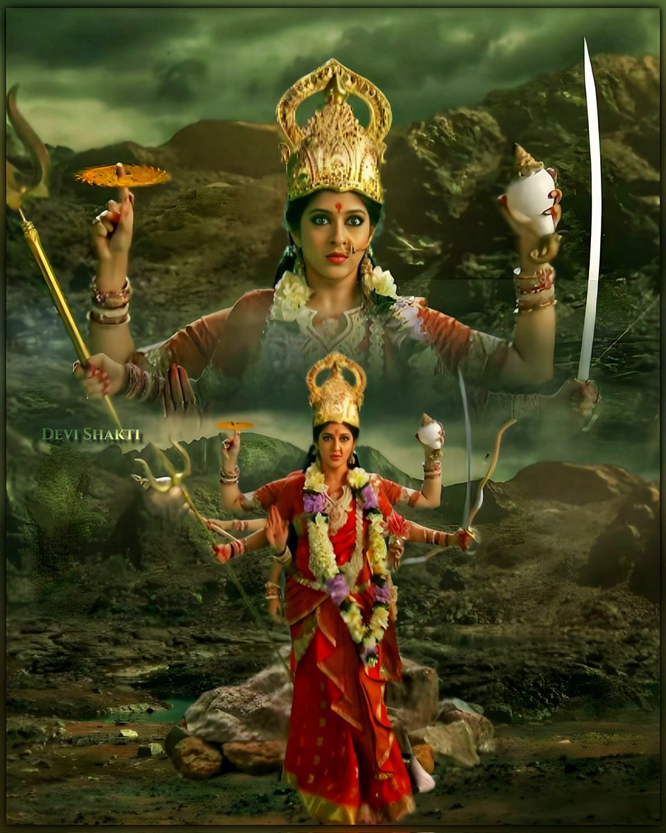 DeviShakti3's tweet photo. যা চণ্ডী মধুকৈটভাদিদৈত্যদলনী যা মাহিষোন্মূলিনী,
যা ধূম্রেক্ষণচণ্ডমুণ্ডমথনী যা রক্তবীজাশনী।
শক্তিঃ শুম্ভনিশুম্ভদৈত্যদলনী যা সিদ্ধিদাত্রী পরা,
সা দেবী নবকোটীমূর্তিসহিতা মাং পাতু বিশ্বেশ্বরী।।
Durga🌺🌺
@BSonarika #sonarikabhadoria
#durga #chandika #devonkedevmahadev #lifeok https://t.co/fBZno8WYQ9