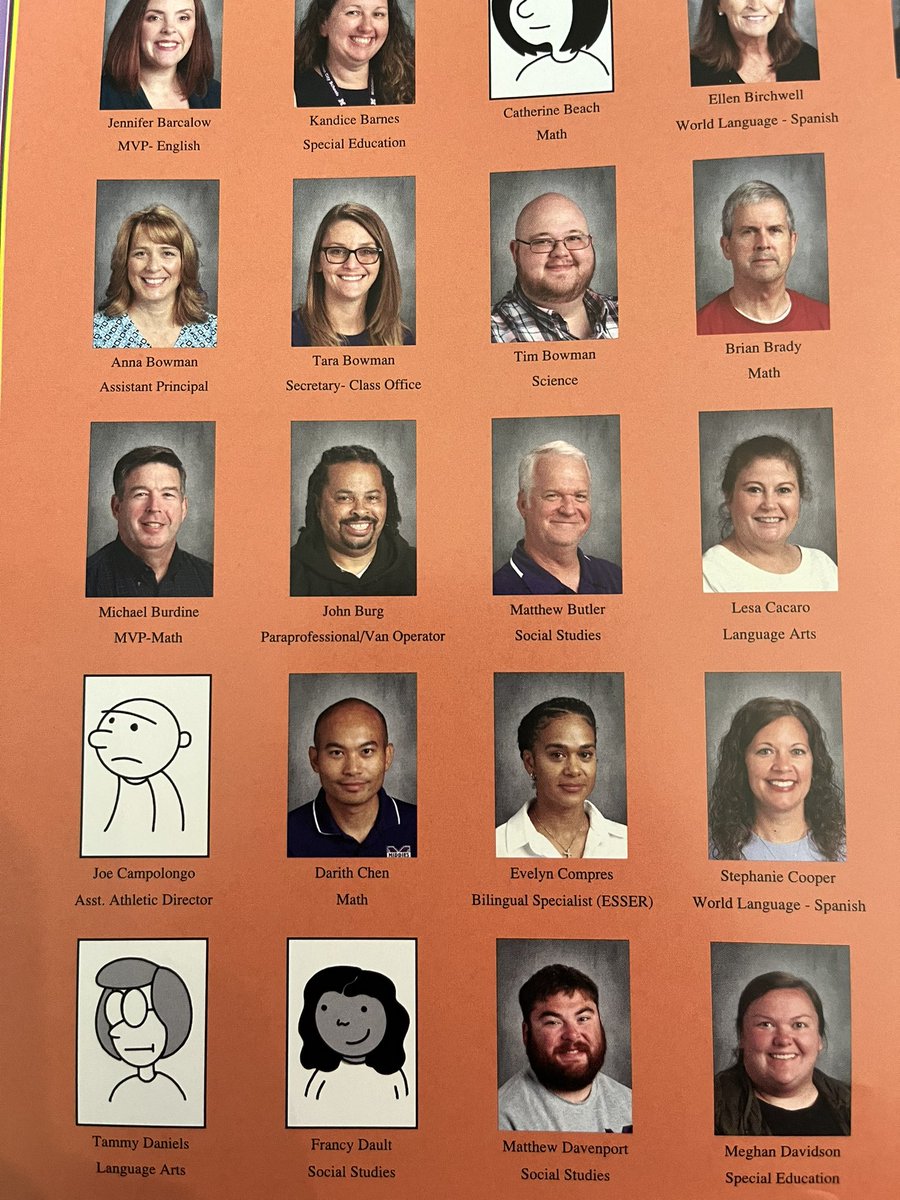 teachablecomics's tweet photo. I was so proud to get the chance to draw some illustrations in the Jeff Kinney/Diary of a Wimpy Kid style for the 2022-23 MHS Optimist. Kudos to all the Middies involved with making this book a reality and to @JuleyL for running the show. #middierising https://t.co/7Hllxv0vHj