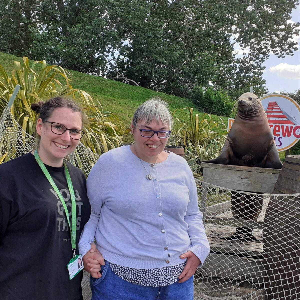 LeadingLives's tweet photo. A customers at our #SupportToLiveAtHome service in Stowmarket was recently supported to Pleasurewood Hills for the day! They went on lots of rides and had an absolutely brilliant time (even if the log flume was a little bit scary).
#LeadTheLifeYouChoose #SocialCare https://t.co/jkeQ4QfEdf