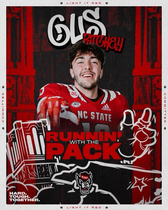 Gus Ritchey (@ritcheygus) on Twitter photo Running with the Pack!!!#1Pack1Goal #Family
<a href="/StateCoachD/">Dave Doeren</a> <a href="/CoachGoebbel/">Todd Goebbel</a> <a href="/CoachQ___/">Quint Cottingham</a> <a href="/coachwiles/">Charley Wiles</a> @MJ3480 <a href="/CaryCoaching101/">Coach Chavar Tyrance</a> <a href="/NWChargersFB/">Northwood High School Football</a> <a href="/Steve_IPS/">Steve Williams</a> <a href="/ethanmmcdowell/">Ethan McDowell</a> <a href="/NCStateRivals/">TheWolfpackCentral</a> Running with the Pack!!!#1Pack1Goal #Family
<a href="/StateCoachD/">Dave Doeren</a> <a href="/CoachGoebbel/">Todd Goebbel</a> <a href="/CoachQ___/">Quint Cottingham</a> <a href="/coachwiles/">Charley Wiles</a> @MJ3480 <a href="/CaryCoaching101/">Coach Chavar Tyrance</a> <a href="/NWChargersFB/">Northwood High School Football</a> <a href="/Steve_IPS/">Steve Williams</a> <a href="/ethanmmcdowell/">Ethan McDowell</a> <a href="/NCStateRivals/">TheWolfpackCentral</a>