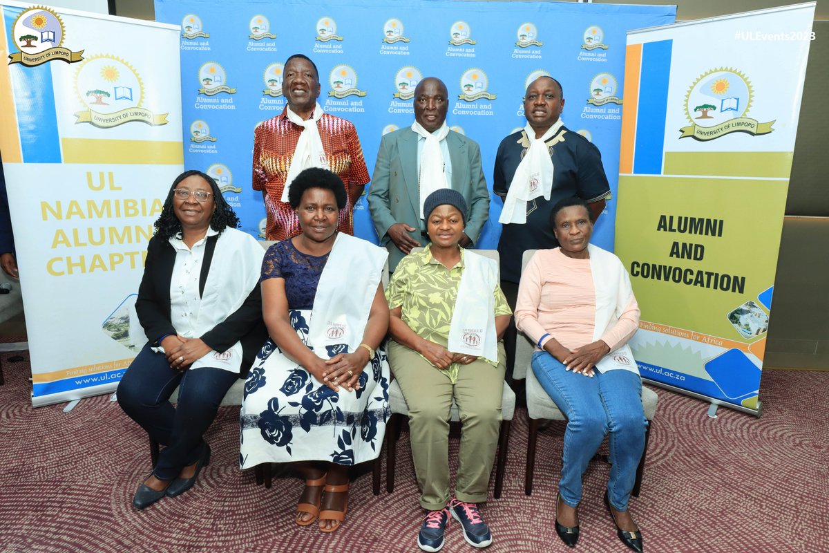ULvarsity's tweet photo. [UL NAMIBIA ALUMNI MEETING IN WINDHOEK]  Congratulations to the newly elected UL Namibia Chapter Executive Committee that will lead the Chapter. May you continue to build on the legacy of your alma mater with exceptional vision and dedication. #ULAlumniReconnect https://t.co/xz78OvWx8I