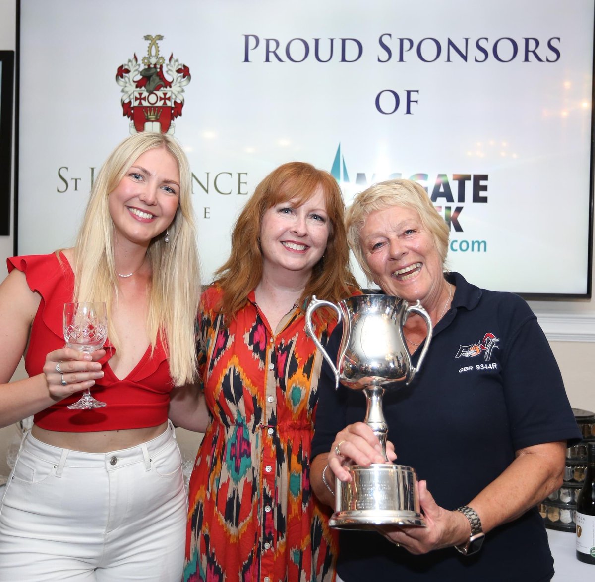 ramsgateweek's tweet photo. Yesterday we presented the @IRCrating East Coast Championship at our prizegiving. Overall was won by yacht Stiletto, with Foxy in 2nd and Warrior in 3rd. Thank you to @Spinlock_HQ for donating the prizes. https://t.co/QbKwIkz7SU