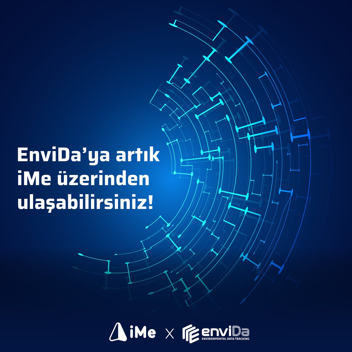 Sayın EnviDa Yatırımcıları,

Sizi bilgilendirmek isteriz ki artık bize 'iMe' uygulaması üzerinden ulaşabilirsiniz. Peki, 'iMe' nedir? Hem bir Mesajlaşma uygulaması hem de Kripto Cüzdanı olarak bir araya getirilmiştir.