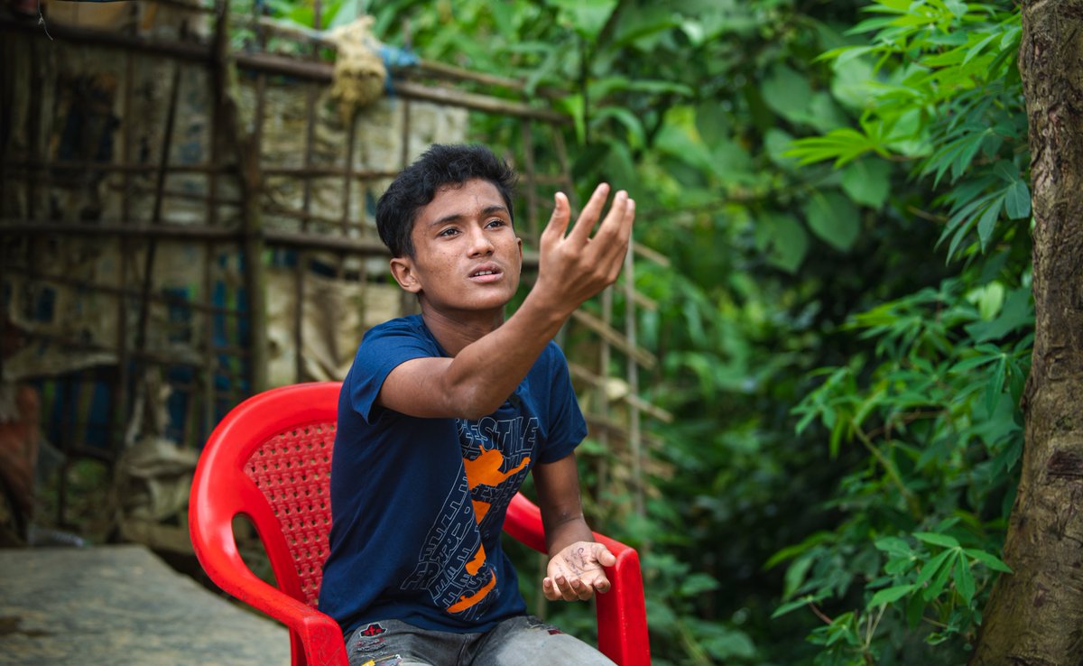 pablothedonamos's tweet photo. As the world honours the potential of youth, on the #InternationalYouthDays, let's not forget the Rohingya youths like #Hason.
Youths carry the hopes and aspirations of the Rohingyas and can serve as invaluable assets in perpetuating those dreams.
https://t.co/vPeFbYiRzO https://t.co/lC6UqITdWp