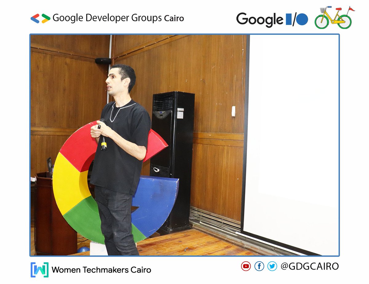 GDGCairo's tweet image. Now it is time for a great session with Fady Ibrahim 🔥
Fady will take us on a journey to let us know more about &quot; Generative AI with Vertex AI &quot; 💥

Grow your skills around the Google technology you love.💥
#IOExtended23 #IOExtended23Cairo #GoogleIO2023 #GDGCairo