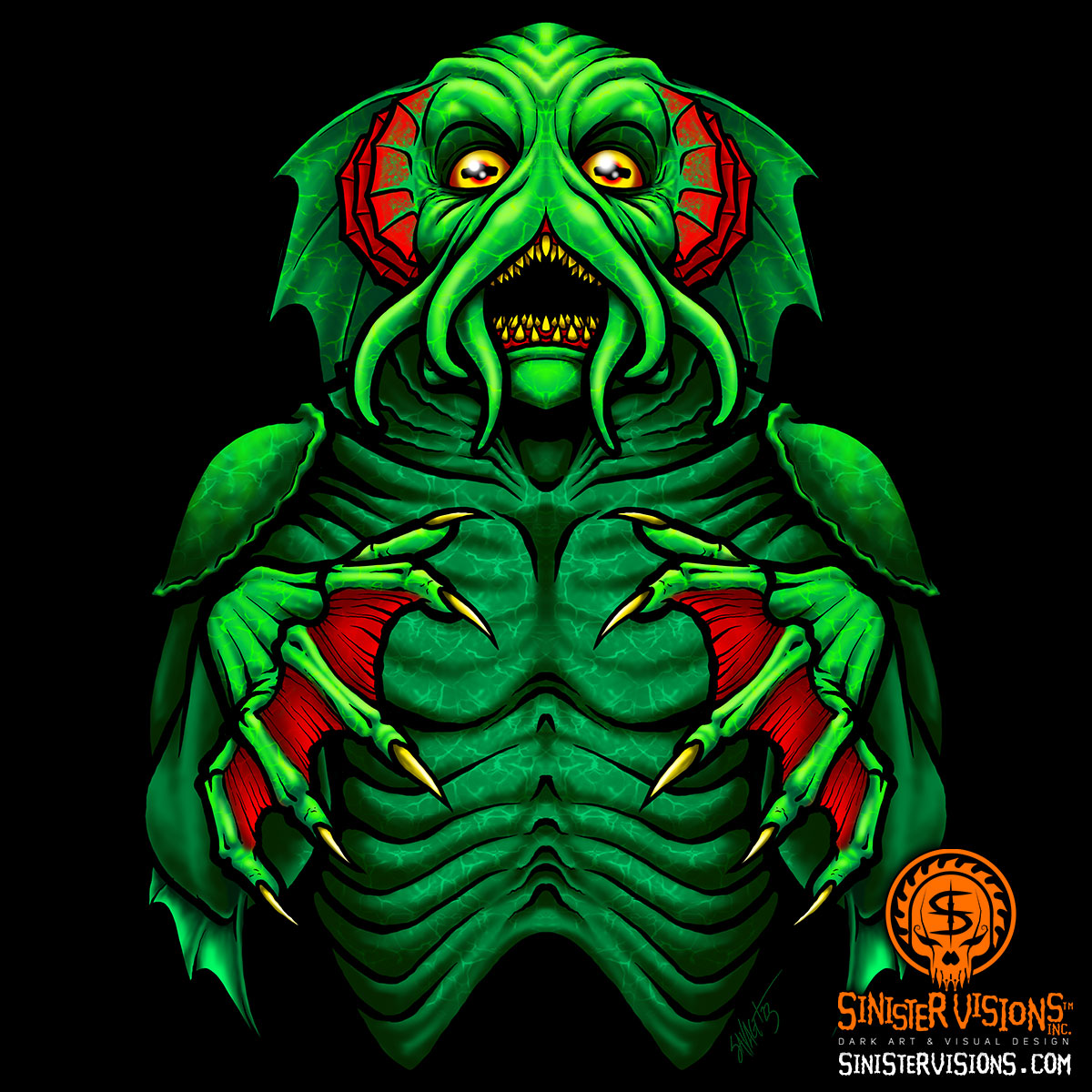 SinisterVisions's tweet photo. New logo and creech design for Ohio's legendary Haunted Hydro #hauntedattraction
.
#SinisterVisions #ChadSavageArt #HalloweenArt #HalloweenArtist #Monster #MonsterArt #MonsterArtist #hauntedhouse https://t.co/wA7BwGbUTR