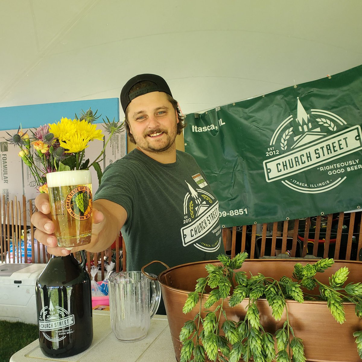 Madison, Wisconsin we are here! Great Taste of the Midwest (SM) at booth # 523. It's a beautiful day for a beer festival and a #RighteouslyGoodBeer 🍻

#greattasteofthemidwest @greattastemw