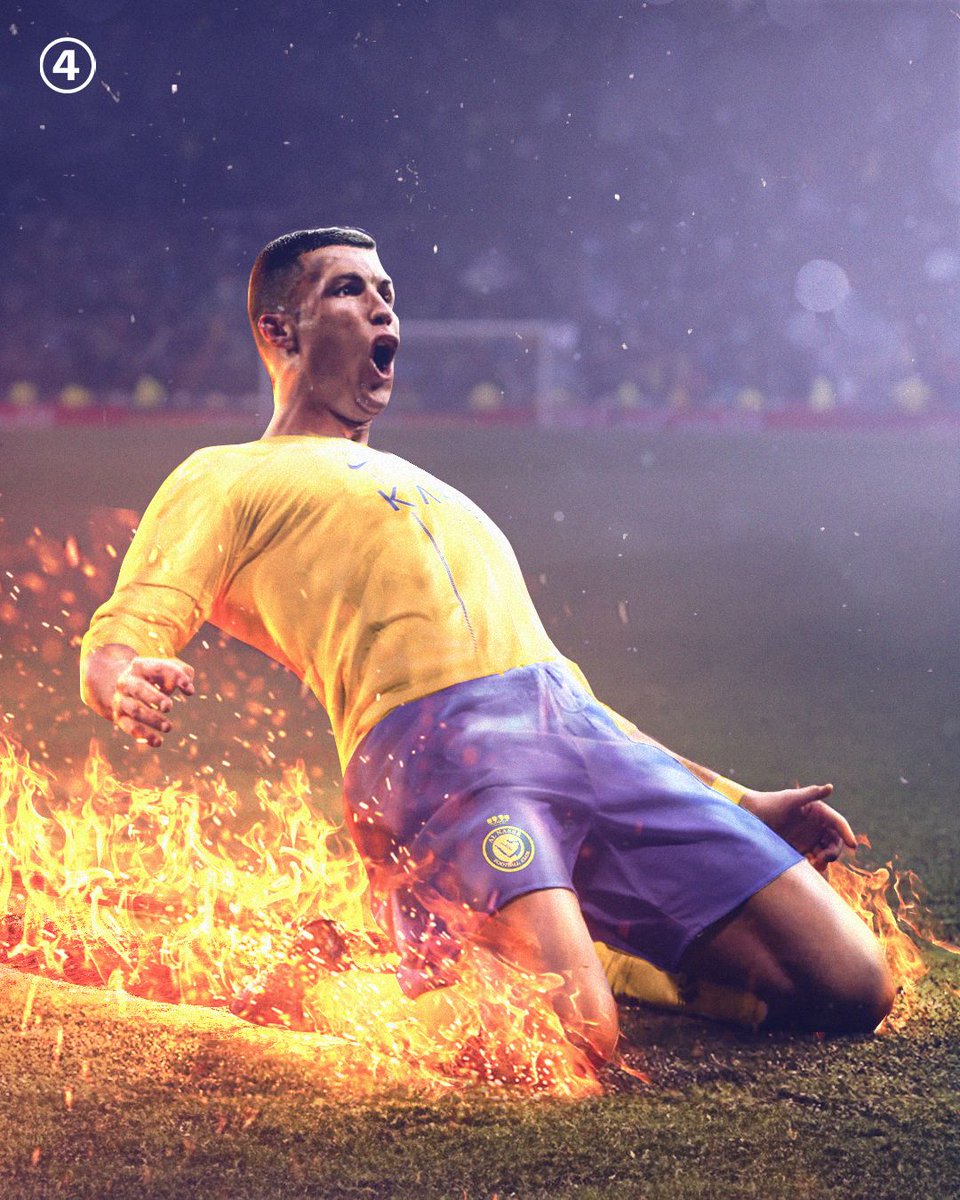 PBPwroteIT's tweet photo. Whenever Cristiano Ronaldo see's the word CHAMPIONS in a competition, he will kill himself on the pitch. 

From the Champions league to Arab Club CHAMPIONS Cup. Call him Mr. Champions...

#AlNassr | Koulibaly | #CR7 |  Al Nassr | My GOAT | #AlNassrAlhilal https://t.co/7EdYk9RjKN