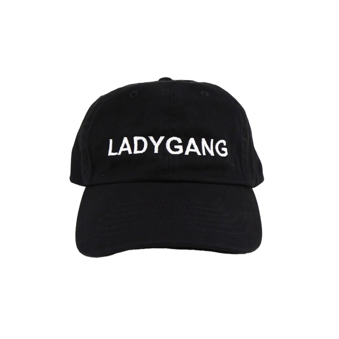 TheLadyGang's tweet image. Guess who’s back? Restocked the #LadyGang Dad Hat. Head to TheLadyGang.com to shop now! 

#dadhat #merch #theladygang #restocked #baseballhat #shop