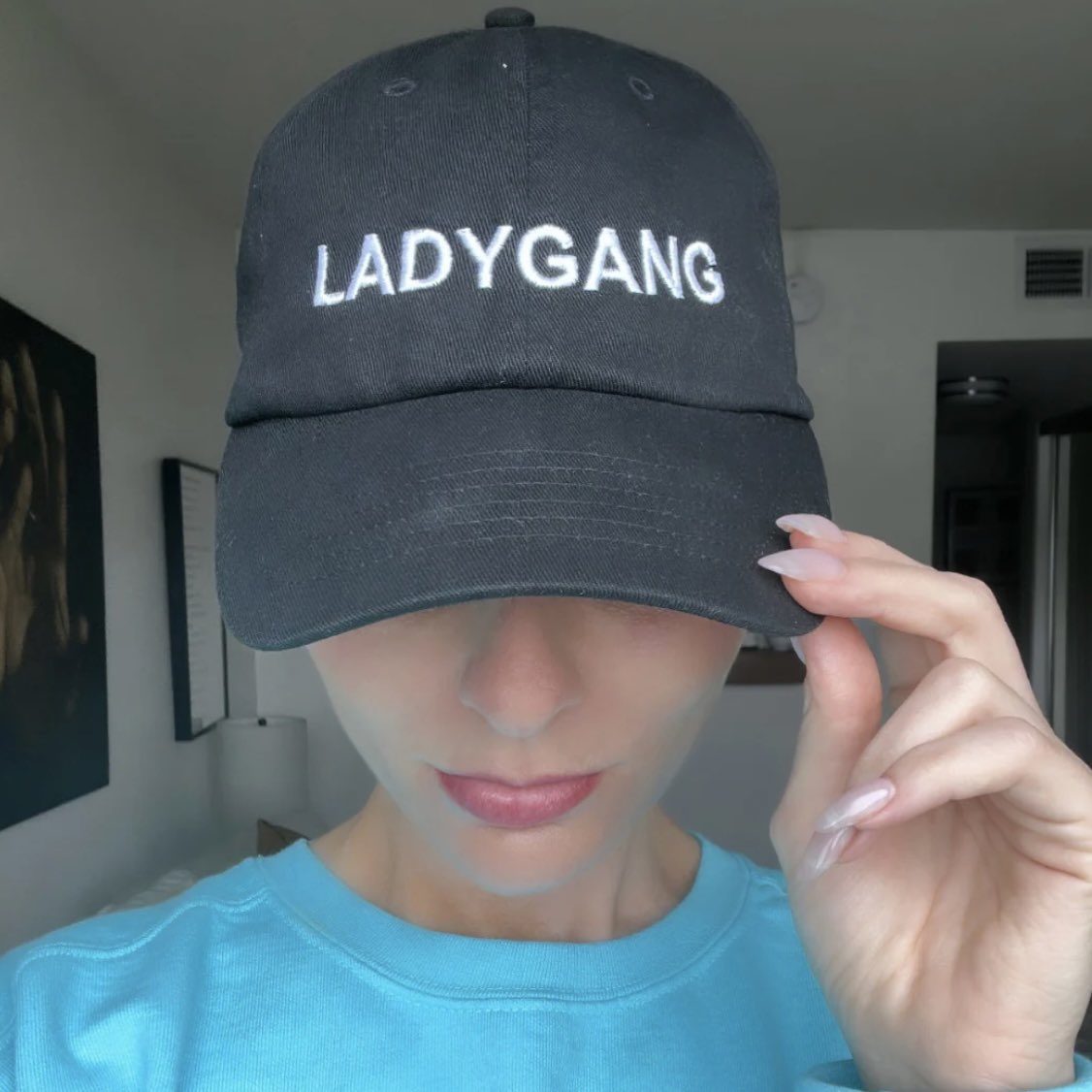 TheLadyGang's tweet image. Guess who’s back? Restocked the #LadyGang Dad Hat. Head to TheLadyGang.com to shop now! 

#dadhat #merch #theladygang #restocked #baseballhat #shop