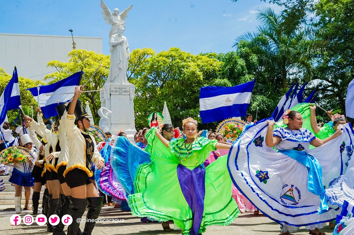 Inician celebraciones de Fiestas Patrias 2023, amor a Nicaragua