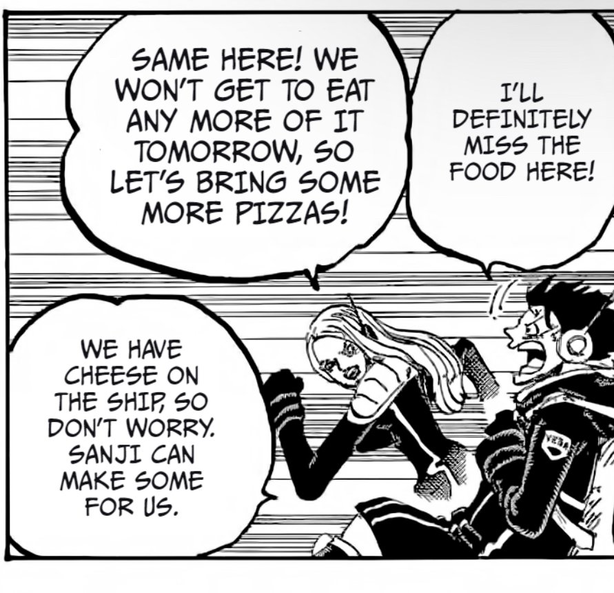Do NOT let Sanji know a beautiful woman thinks he's genuinely cool, he might explode. ALSO DON'T LET BONNEY TALK TO HIM MORE FACE TO FACE, SHE'LL SLOWLY GET PUT OFF. #ONEPIECE1090 