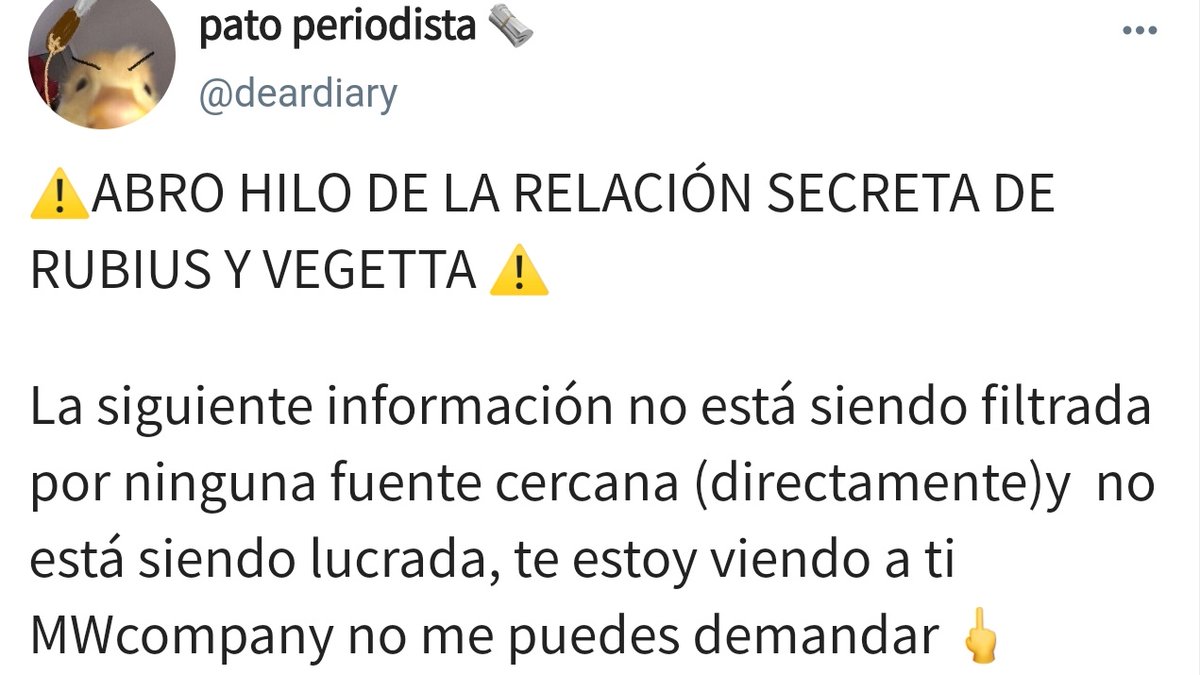 itzbxc's tweet photo. #rubegettamonth2023 | rumor has it.

Parece ser un día más en el internet hasta que cierto usuario de Twitter decide compartir su investigación con respecto a los enemigos públicos más grandes de la industria y su verdadera relación. https://t.co/CrEcfWPJtk