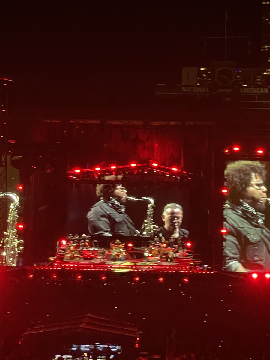cjnemec's tweet photo. Two incredible nights at Wrigley Field with @springsteen @NBTBPodcast @StevieVanZandt @nilslofgren @jakeclemons @gwtallent https://t.co/qrMBDsuoGb