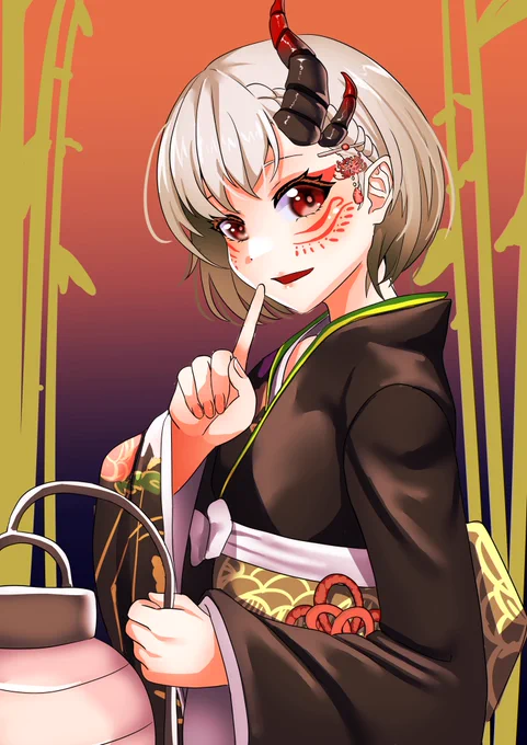 昨日の逢曲時でお話しさせていただいて、ワールド紹介していただいたのがとても楽しかったので描きました!! タグが合ってるかは分かんないですけど大丈夫かな?? #蓮華絵巻