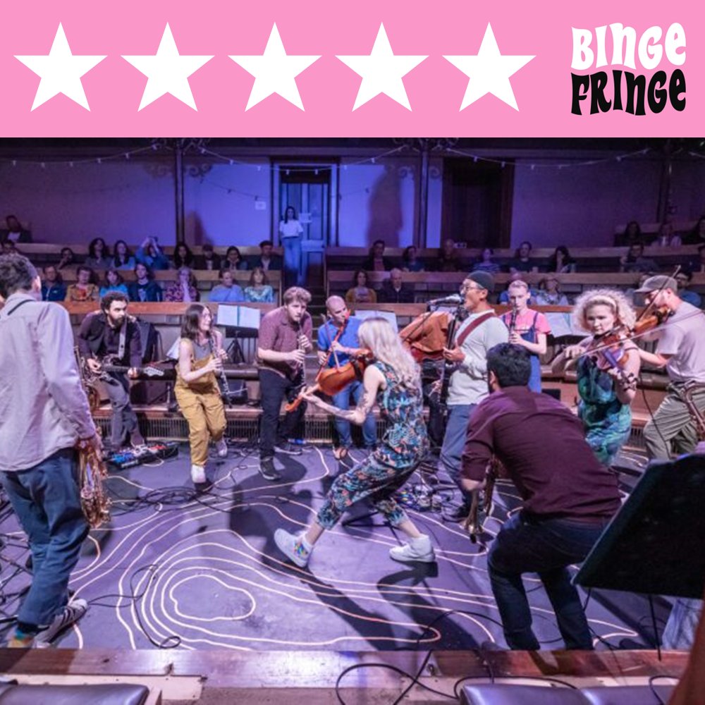 bingefringemag's tweet photo. "For lovers of experimental music and spoken word, this is a must-see..." Check out our ⭐⭐⭐⭐⭐ review of 'Tinderbox Orchestra' @_tinderbox at #EdFringe ➡️ https://t.co/flo2kT82SX https://t.co/6W3jwfPziT